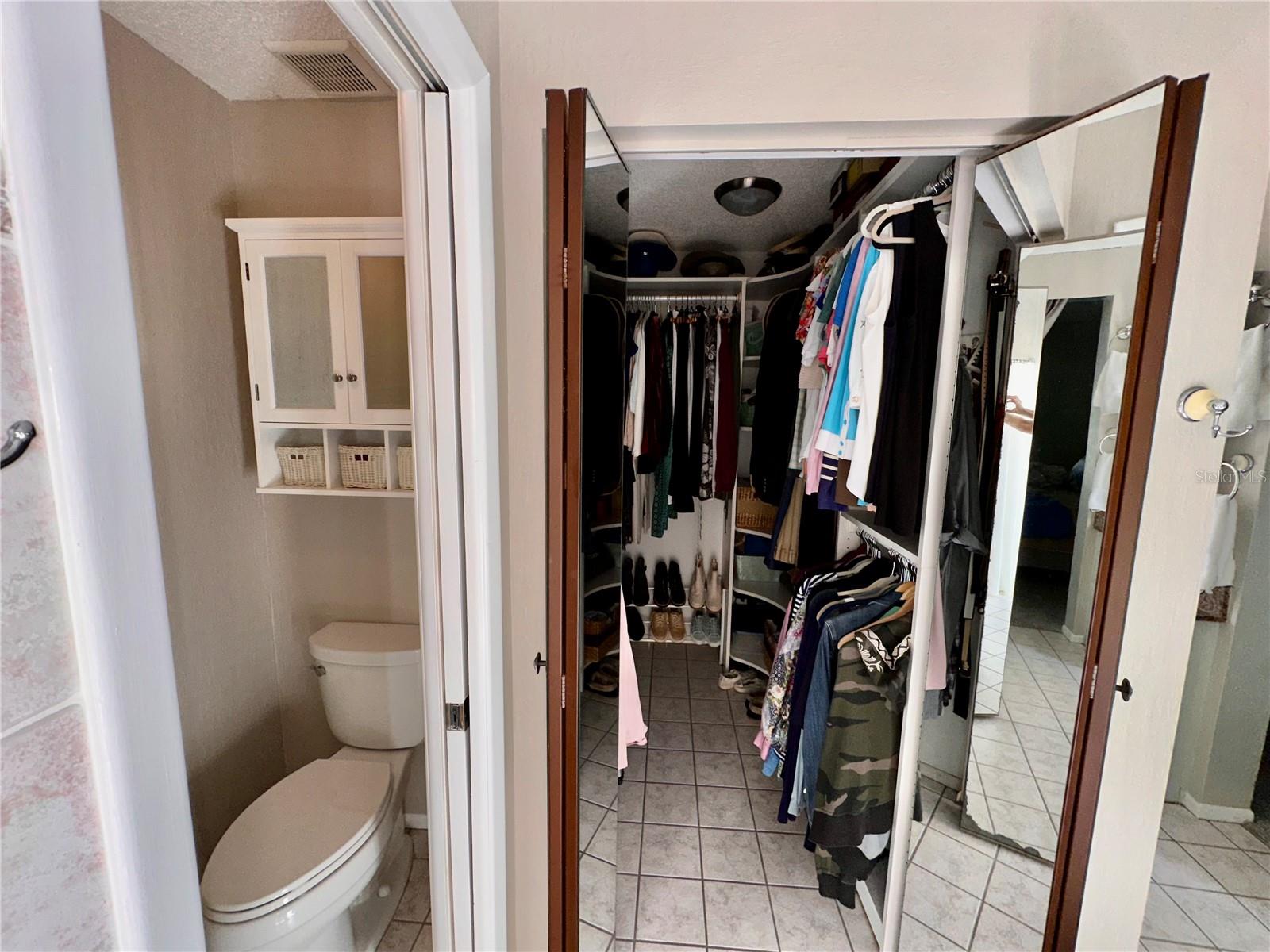 Primary Walk-In Closet