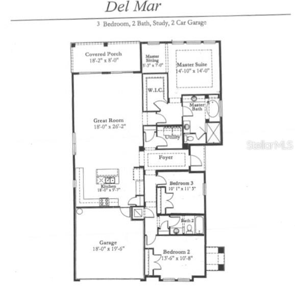 Floor plan reflects left sided garage, but it is a right sided garage