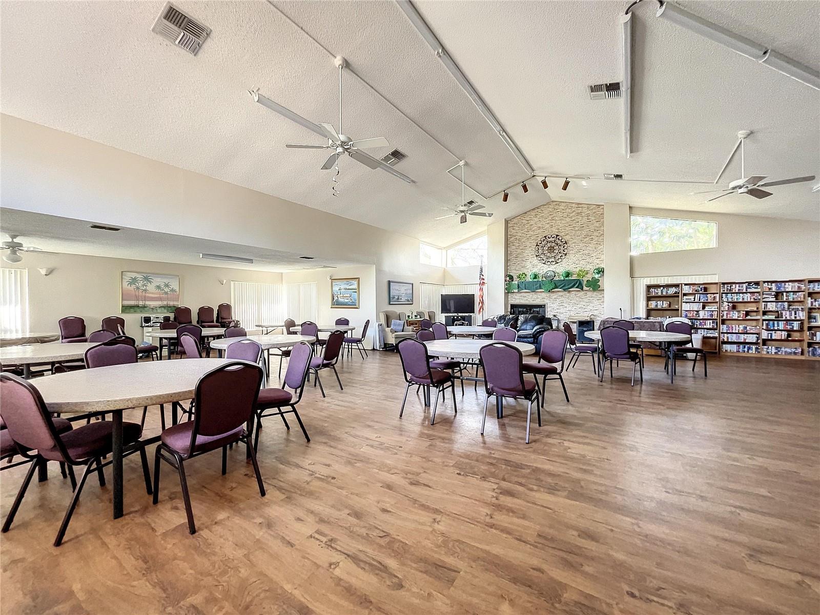 Meeting room in the clubhouse