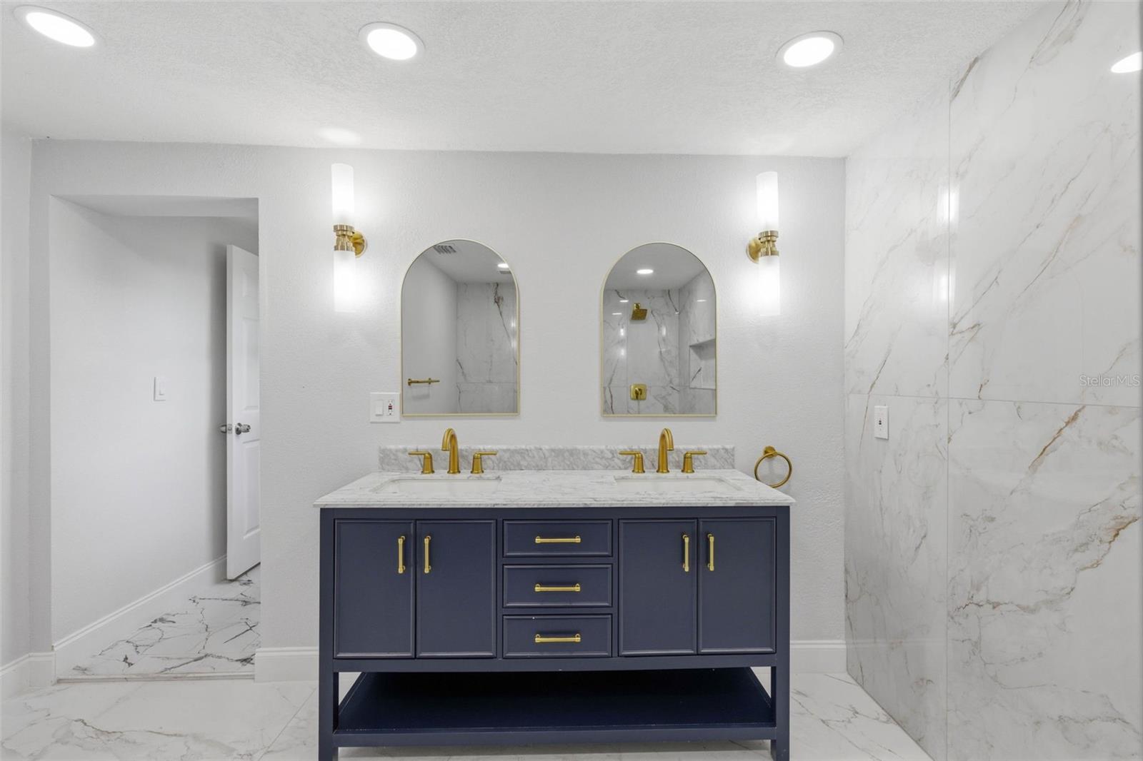 Primary Bathroom Double Sink Vanity