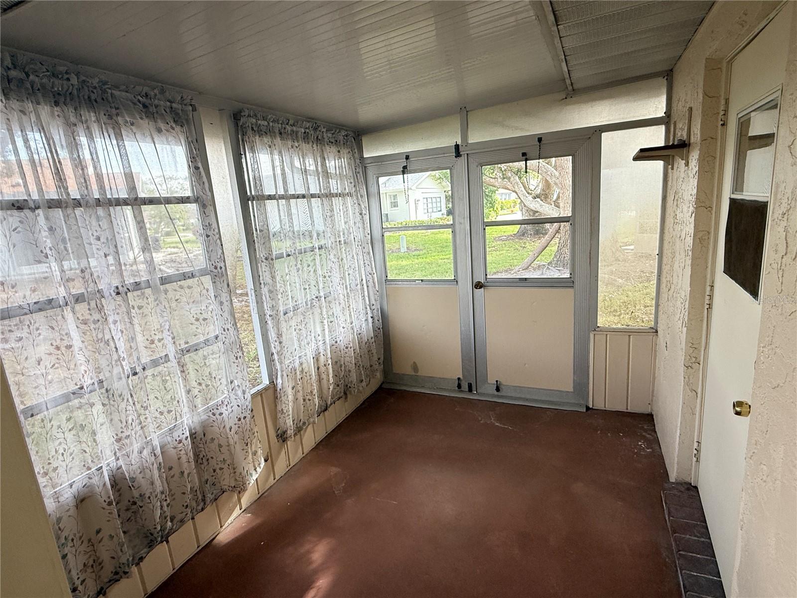 Golf Cart Entry and Storage