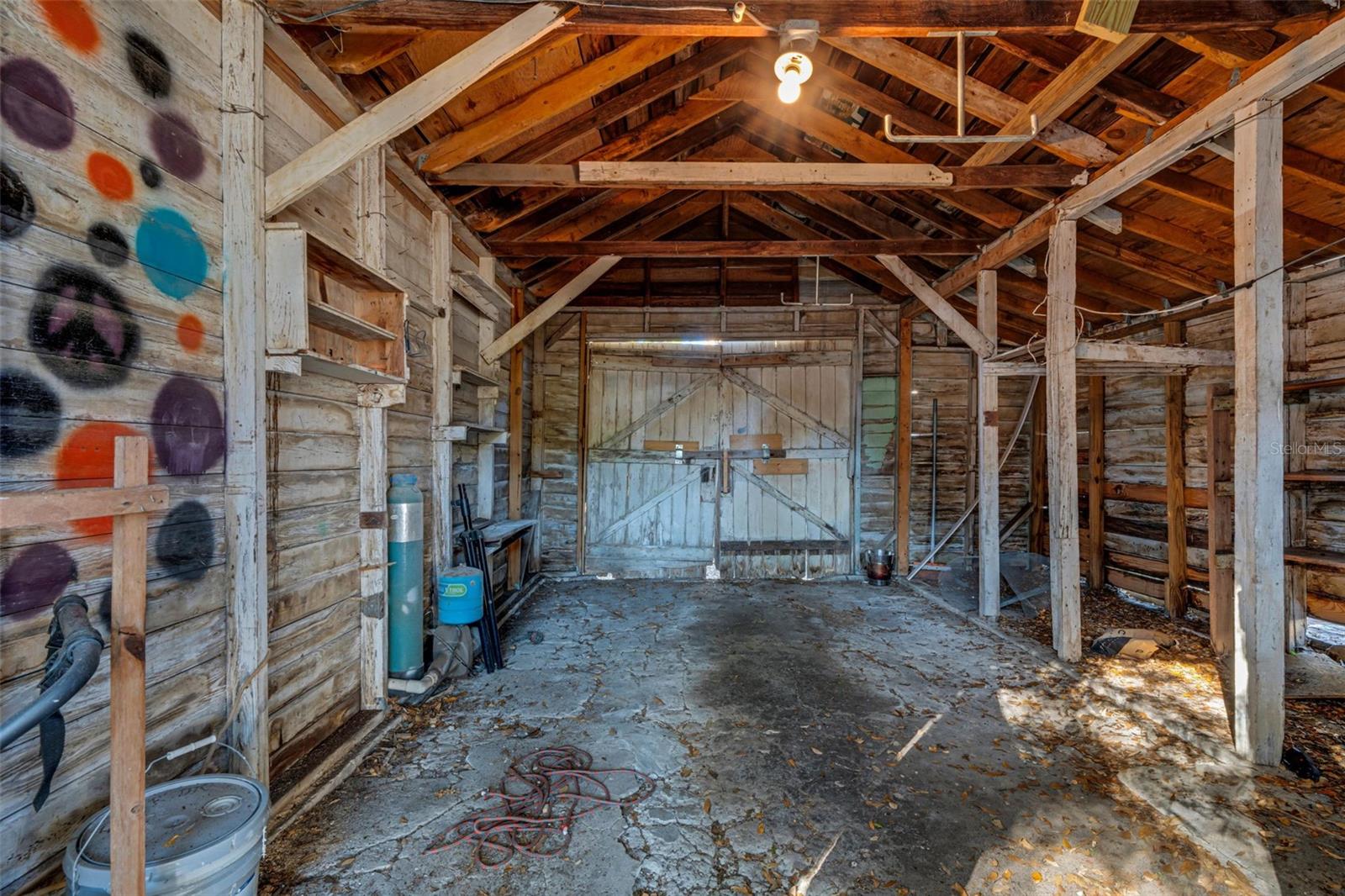 Detached Garage or Work Shed