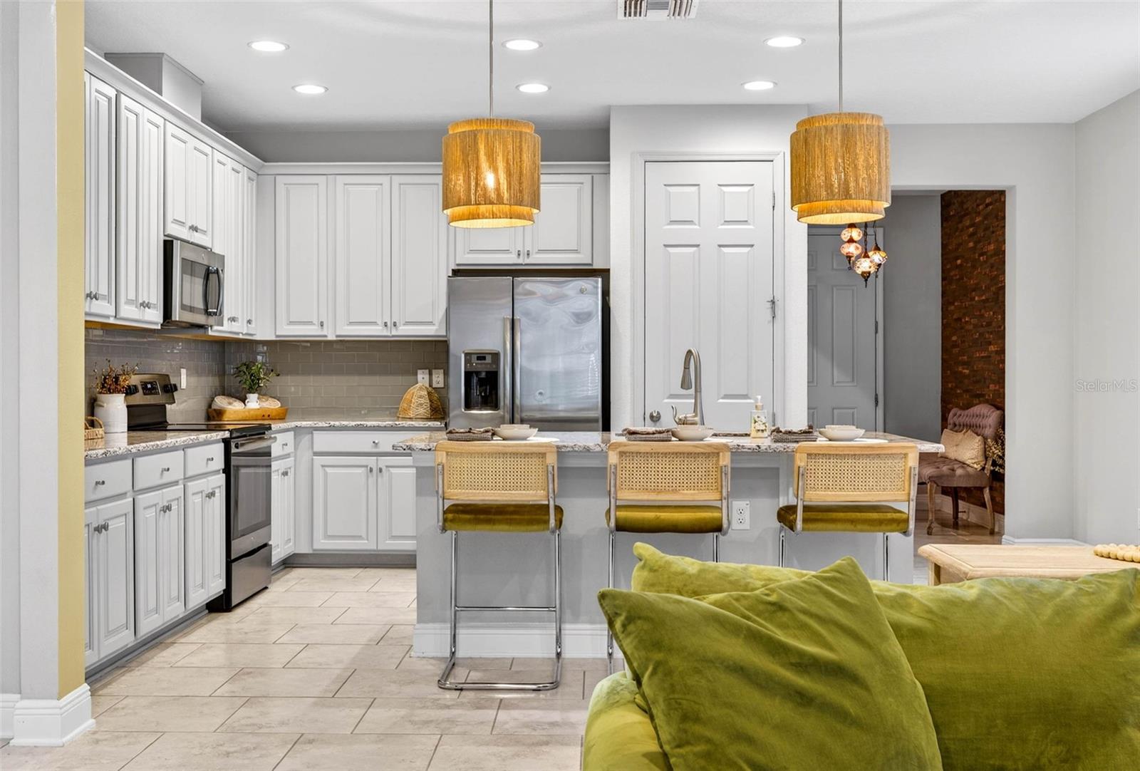 View toward kitchen.