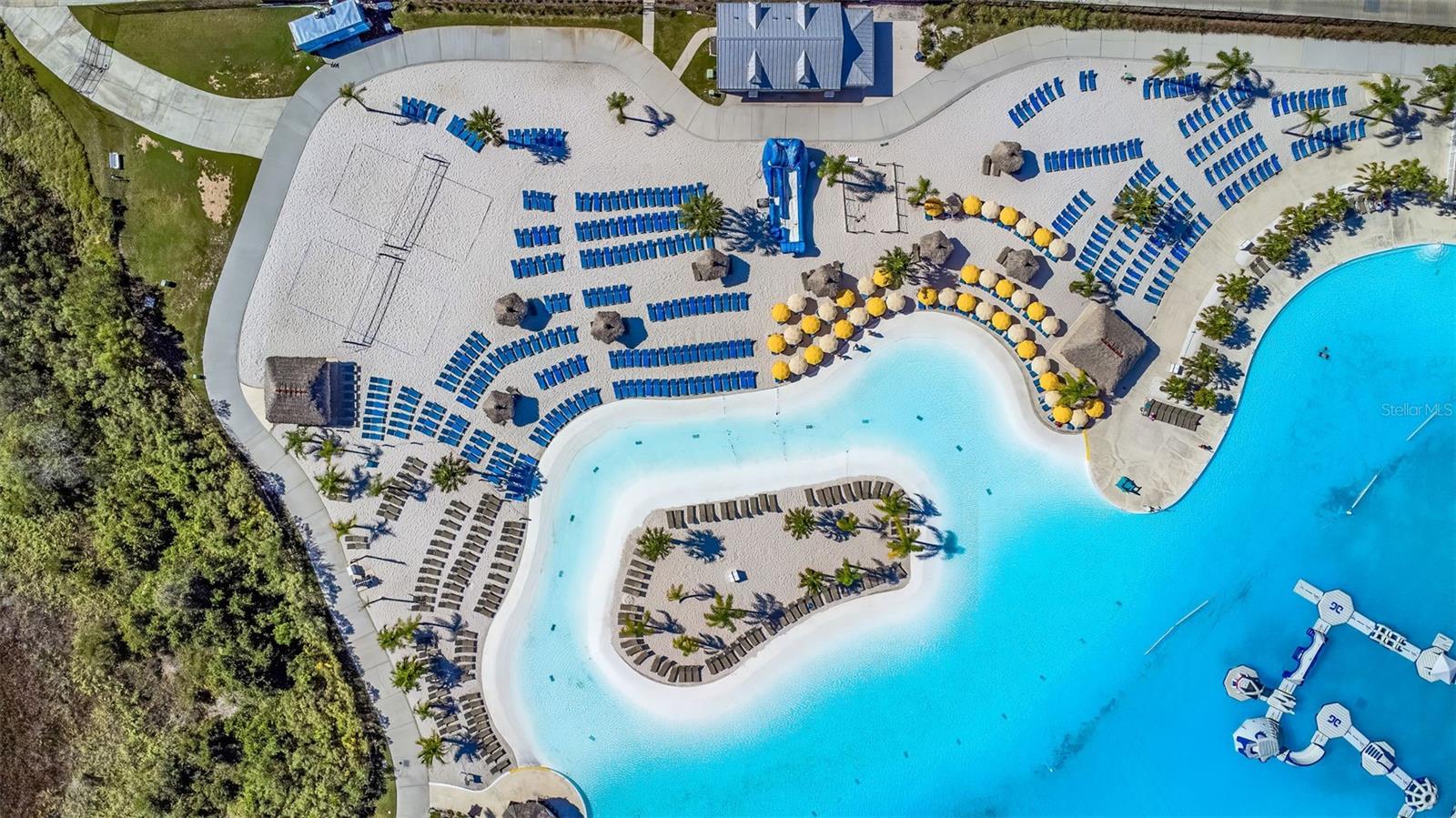 7500+ gallons of water