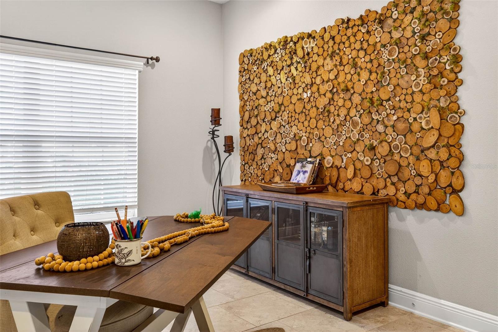 You could build in a closet and make this a 4th bedroom.