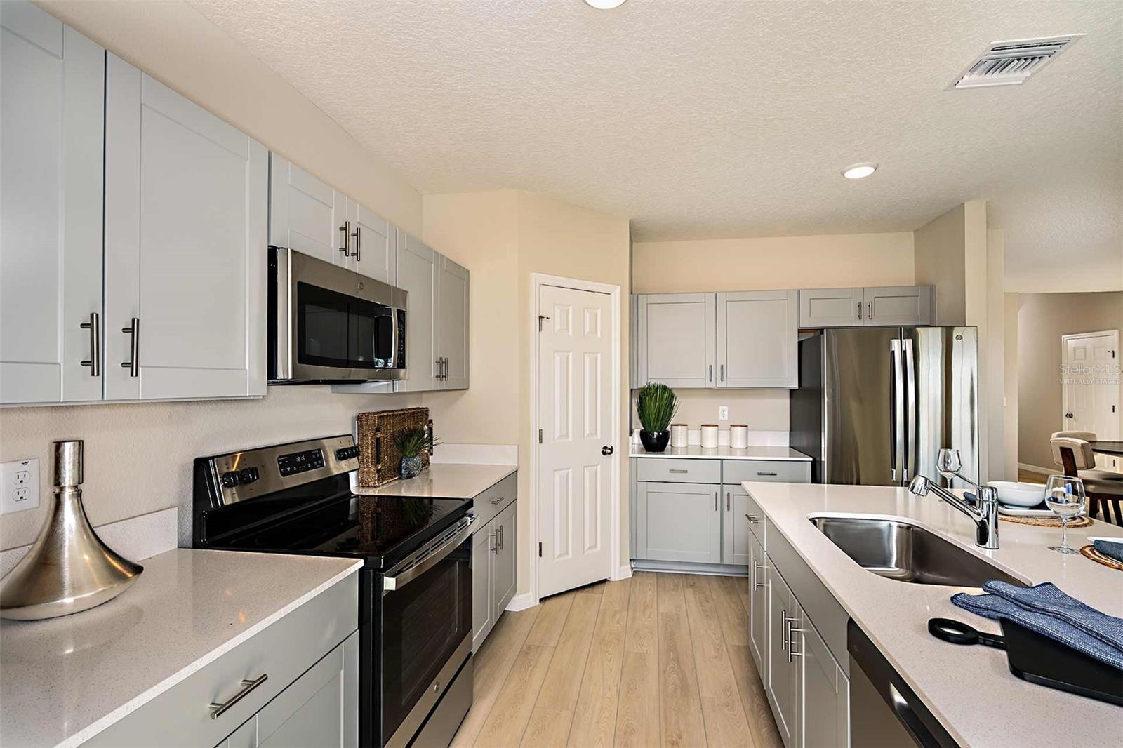 virtually staged/model home