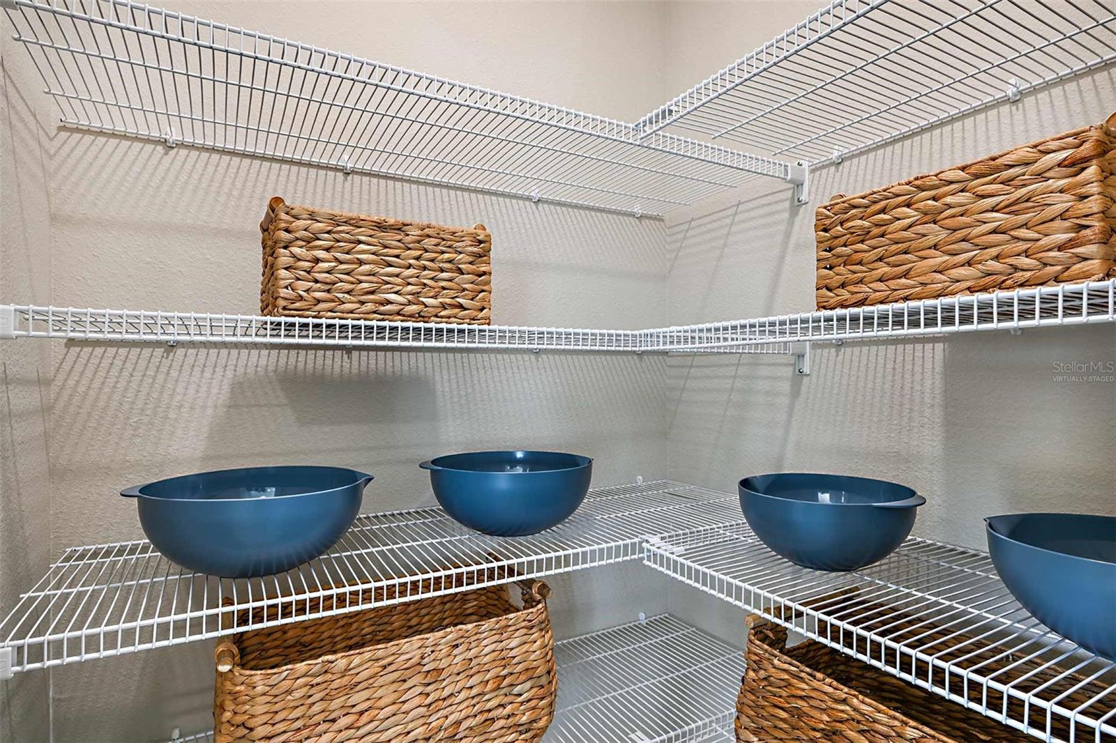 virtually staged/model home