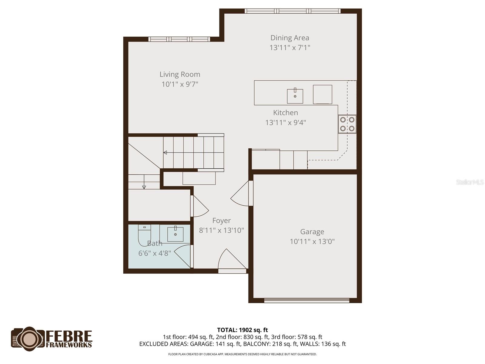 Floorplan - Level 1