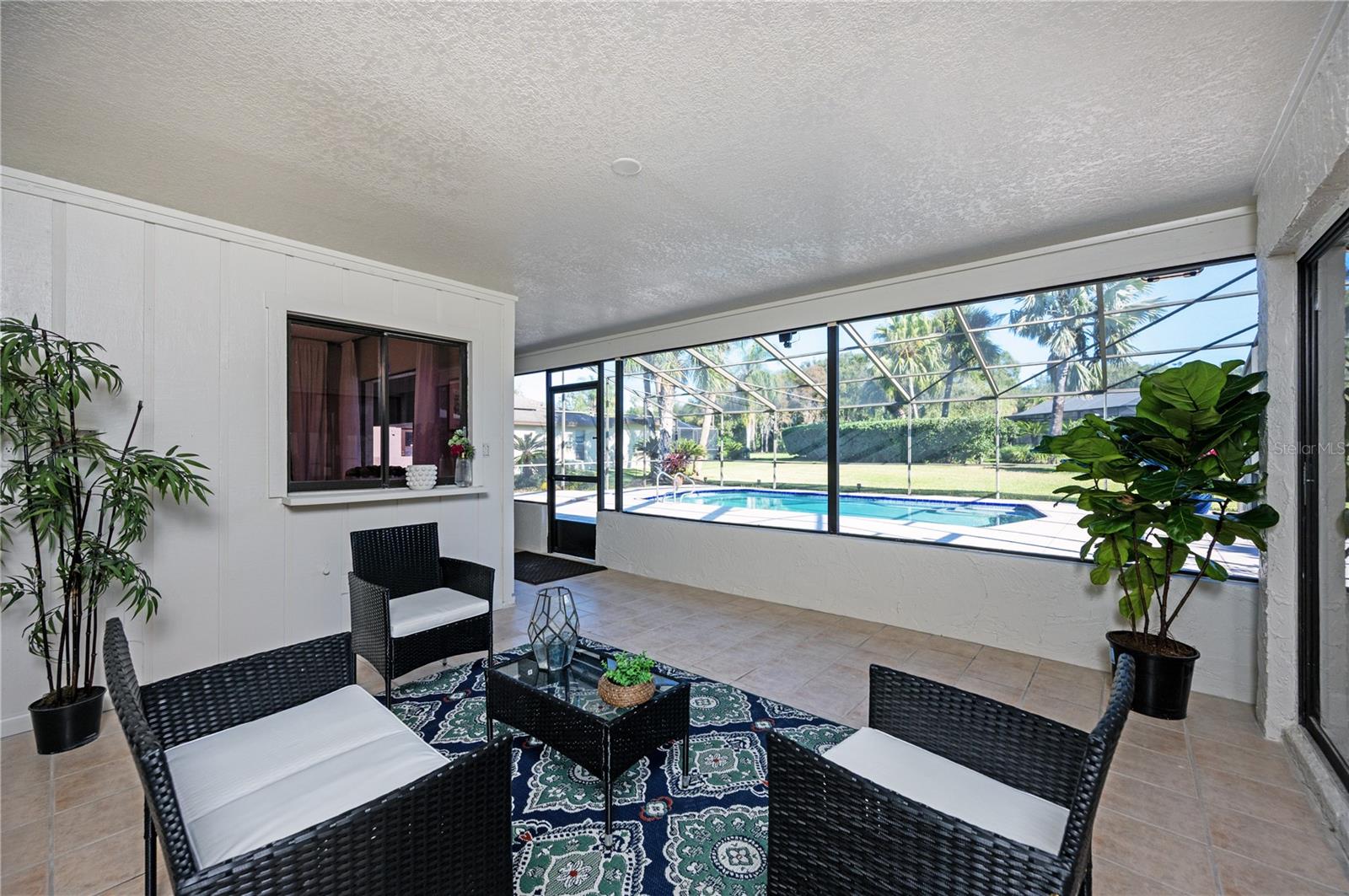 HUGE Sunroom! Great for enjoying Florida year round!