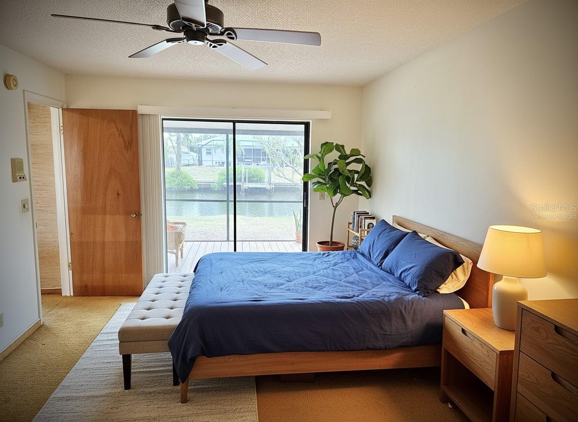 Virtually staged Primary Suite