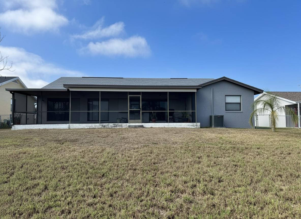 Virtual staged exterior