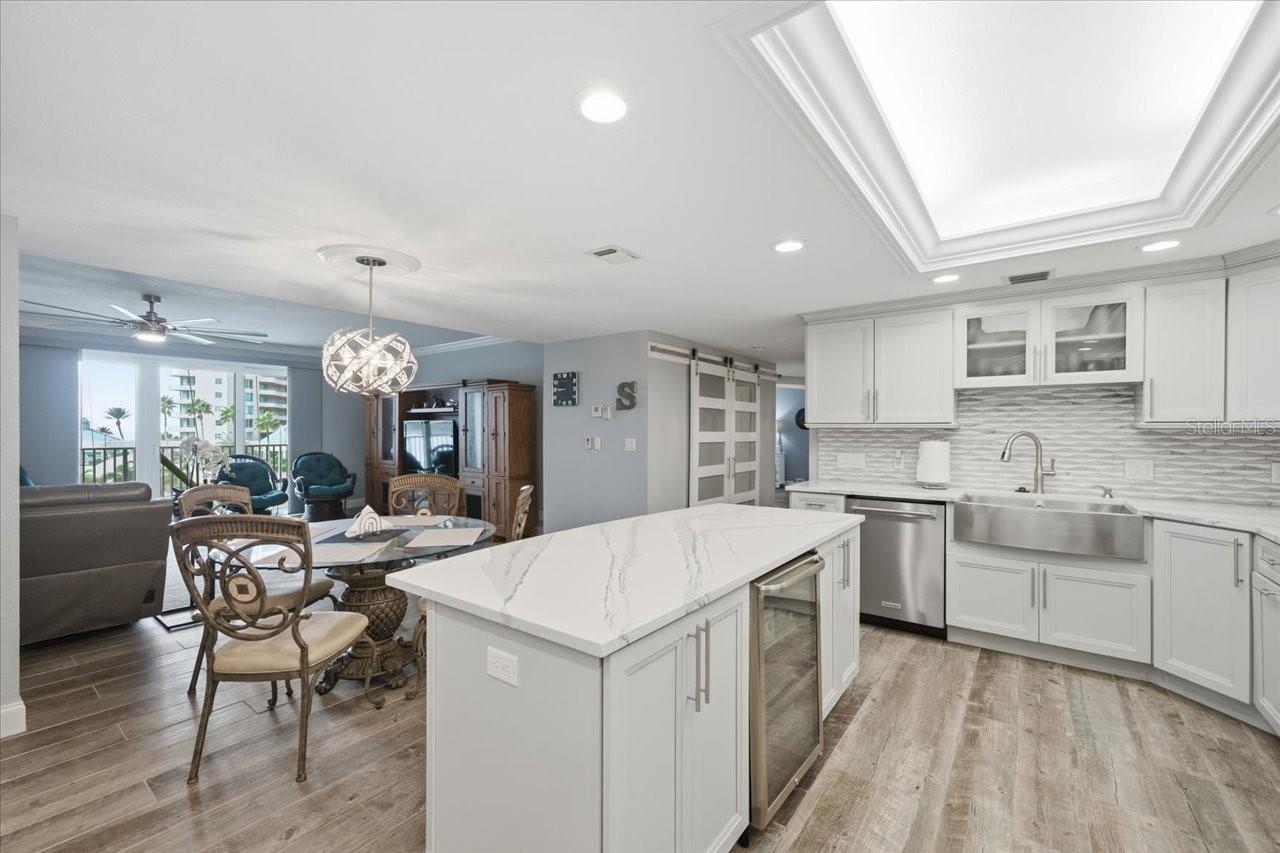 This unit is wider than a typical Condo unit - there is not a claustrophobic feel AT ALL!