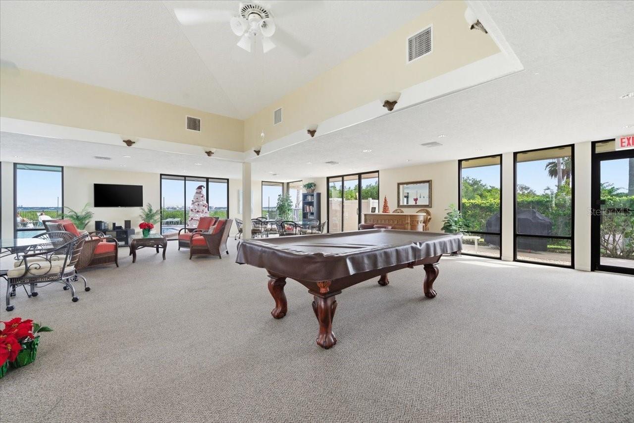 Game room/clubhouse