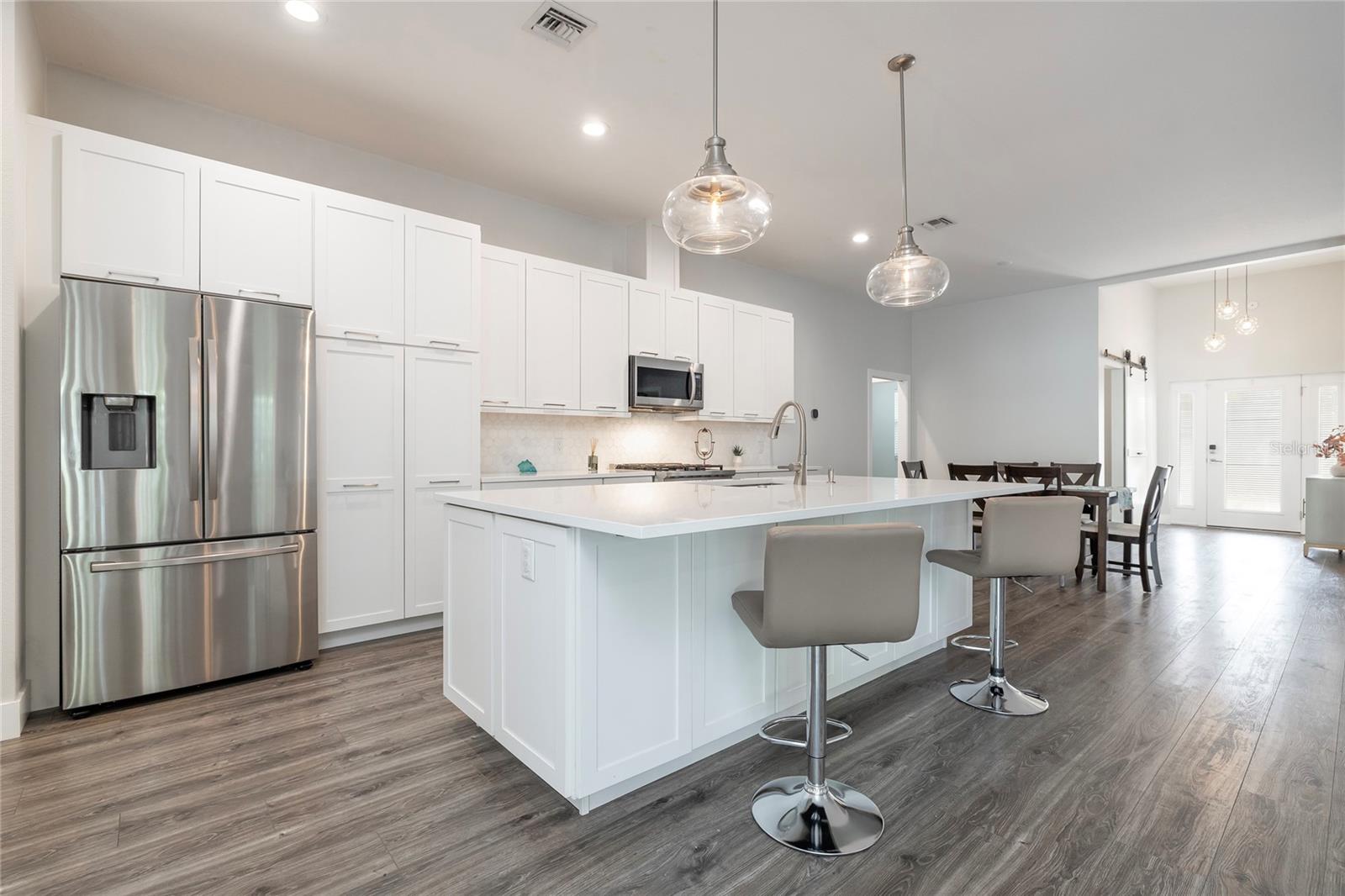 Beautiful Luxury Vinyl Flooring throughout