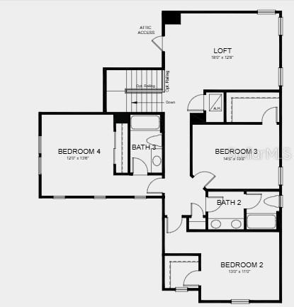 Additional Highlights Include: Gourmet kitchen, downstairs bedroom in place of flex, downstairs full bathroom in place of powder room, extended lanai, and 8' interior doors.