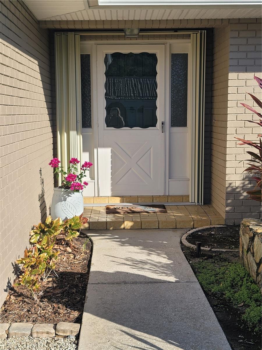 Front Entrance to Home