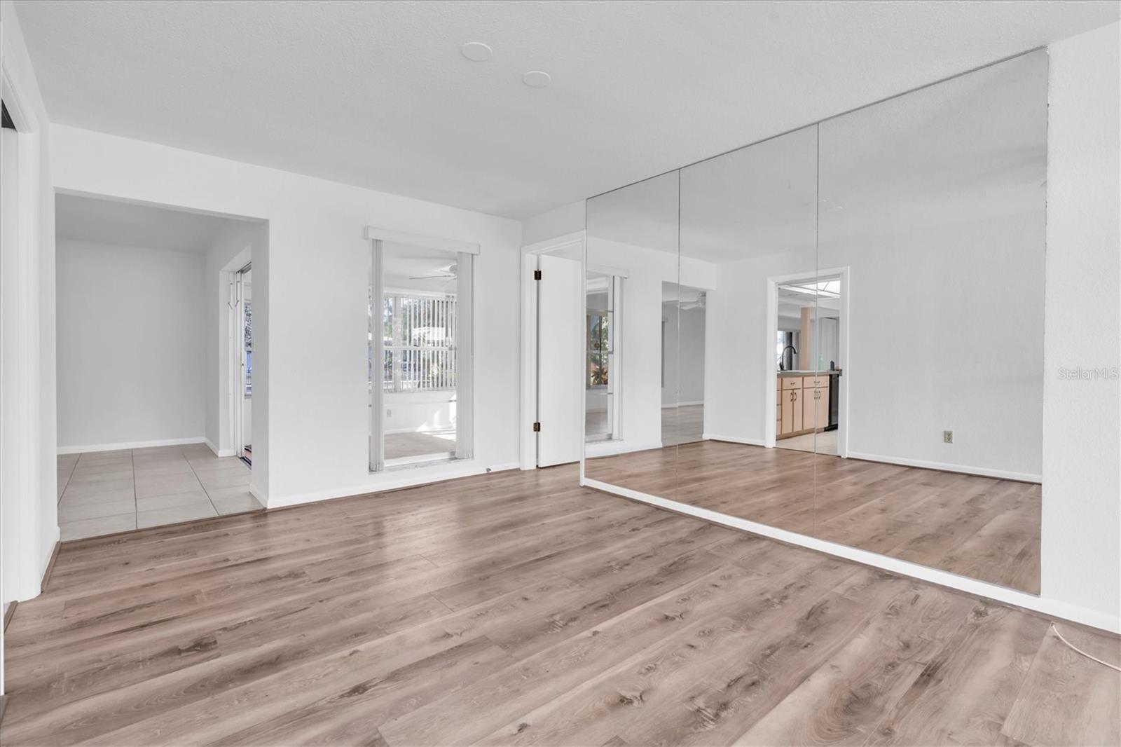 Dining Room Looking into the Family room