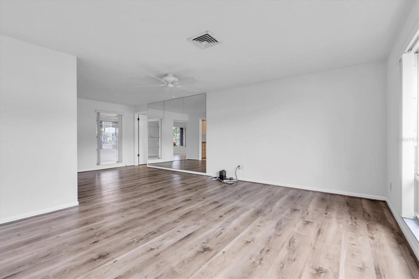 Living Room looking into Dining Area