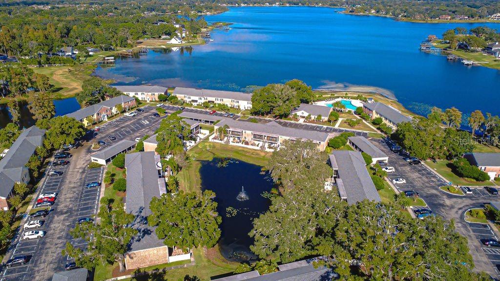 Community is nestled on Lake Magdelene's 252 acre-ski lake