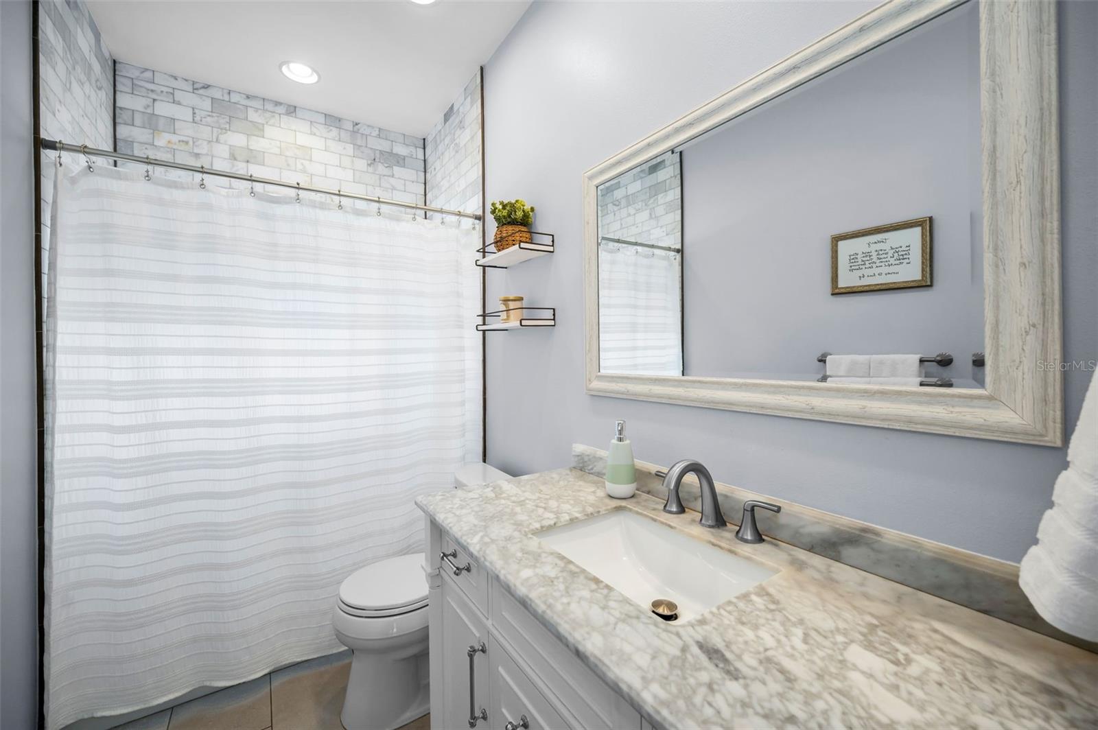 Bathroom 2 with tub/shower combo