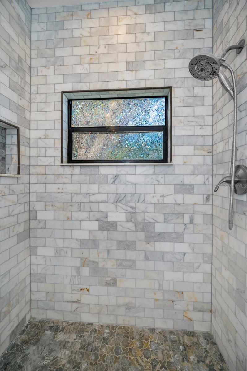 Beautiful walk in shower