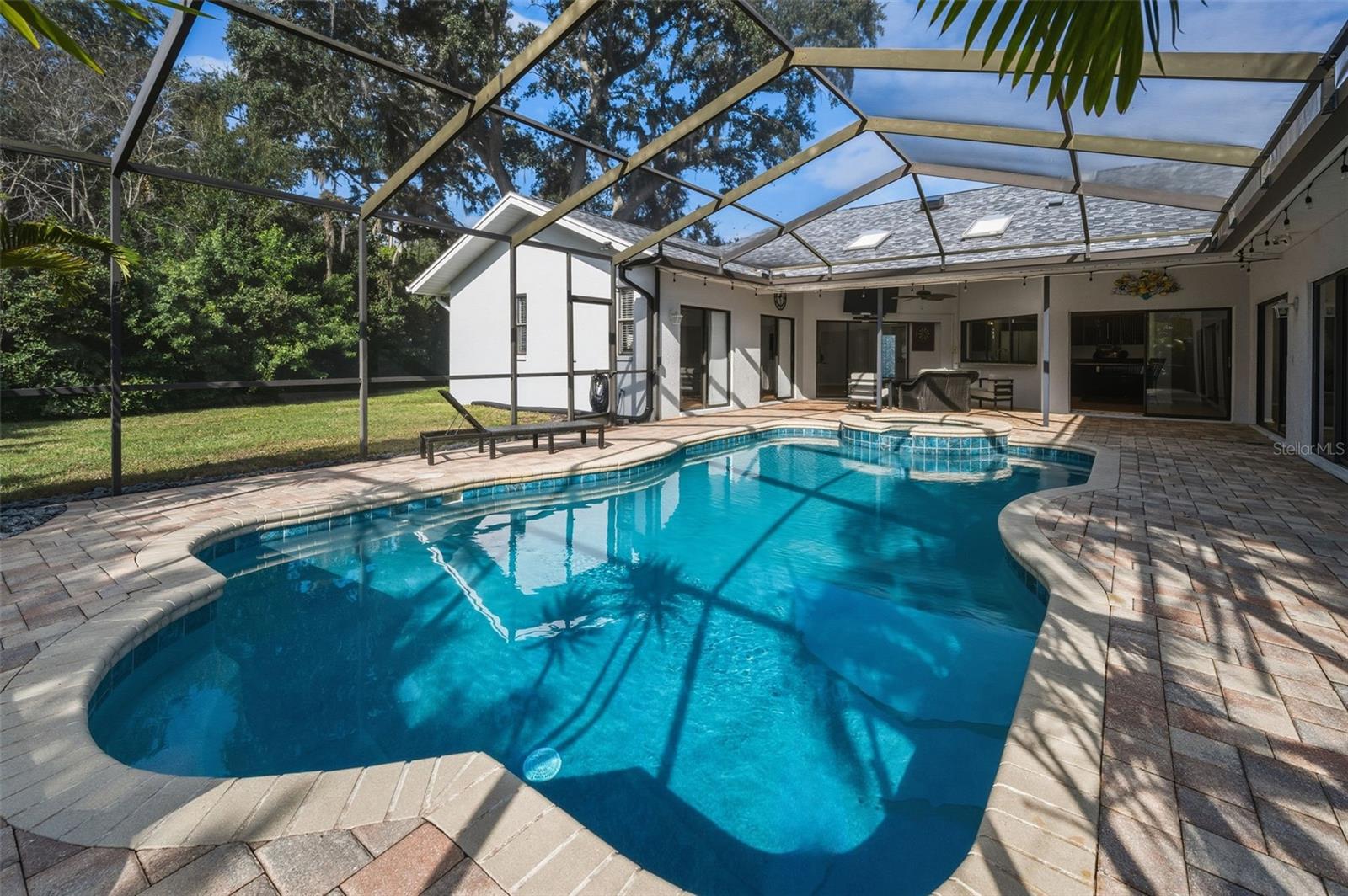 Backyard for sports and entertaining