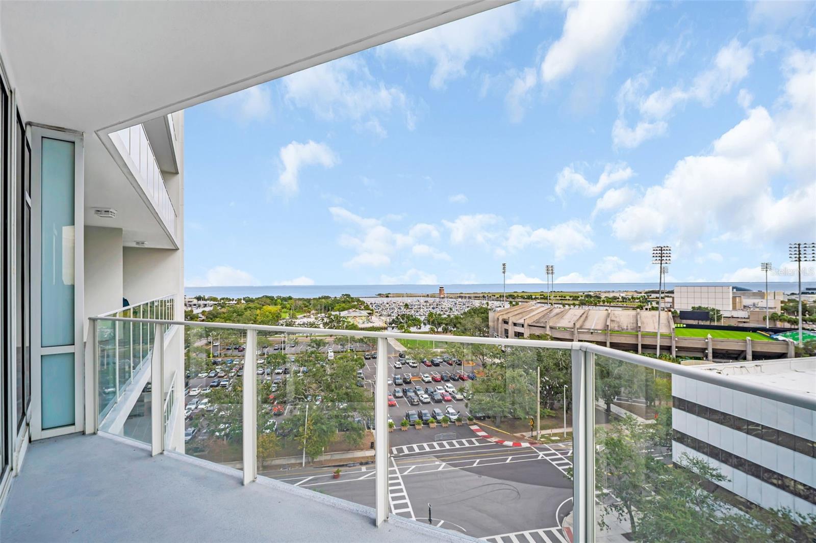 Water Views, oversized balcony.