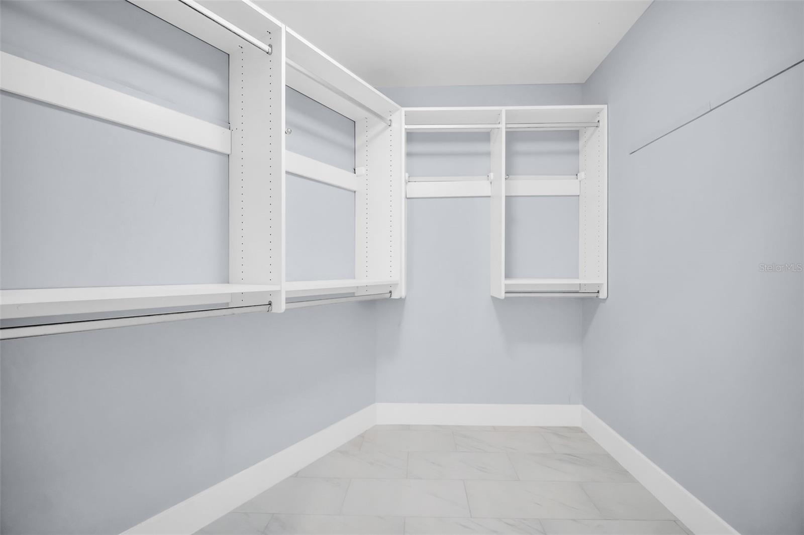 Primary Walk-In Closet