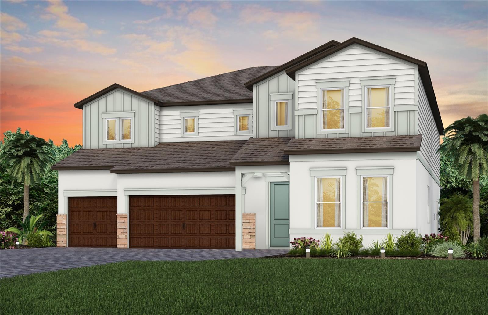 Exterior Rendering, Elevation CO1