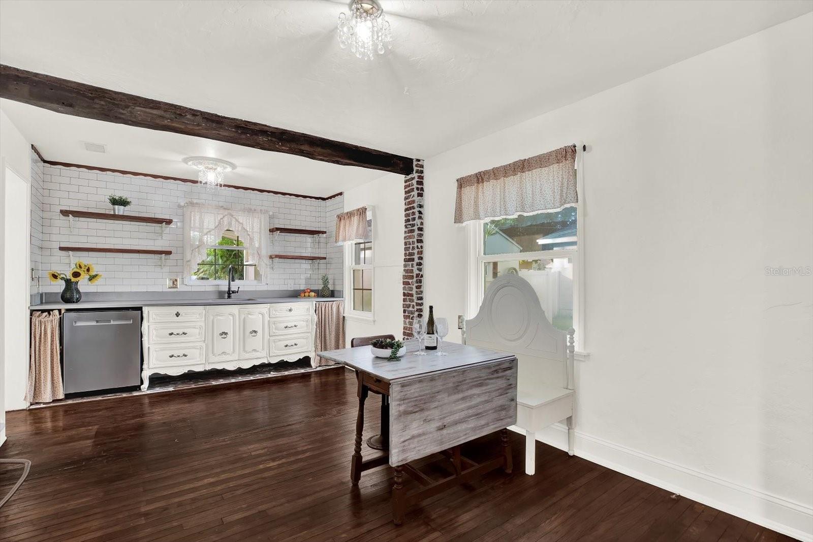 Kitchen with Dining Area