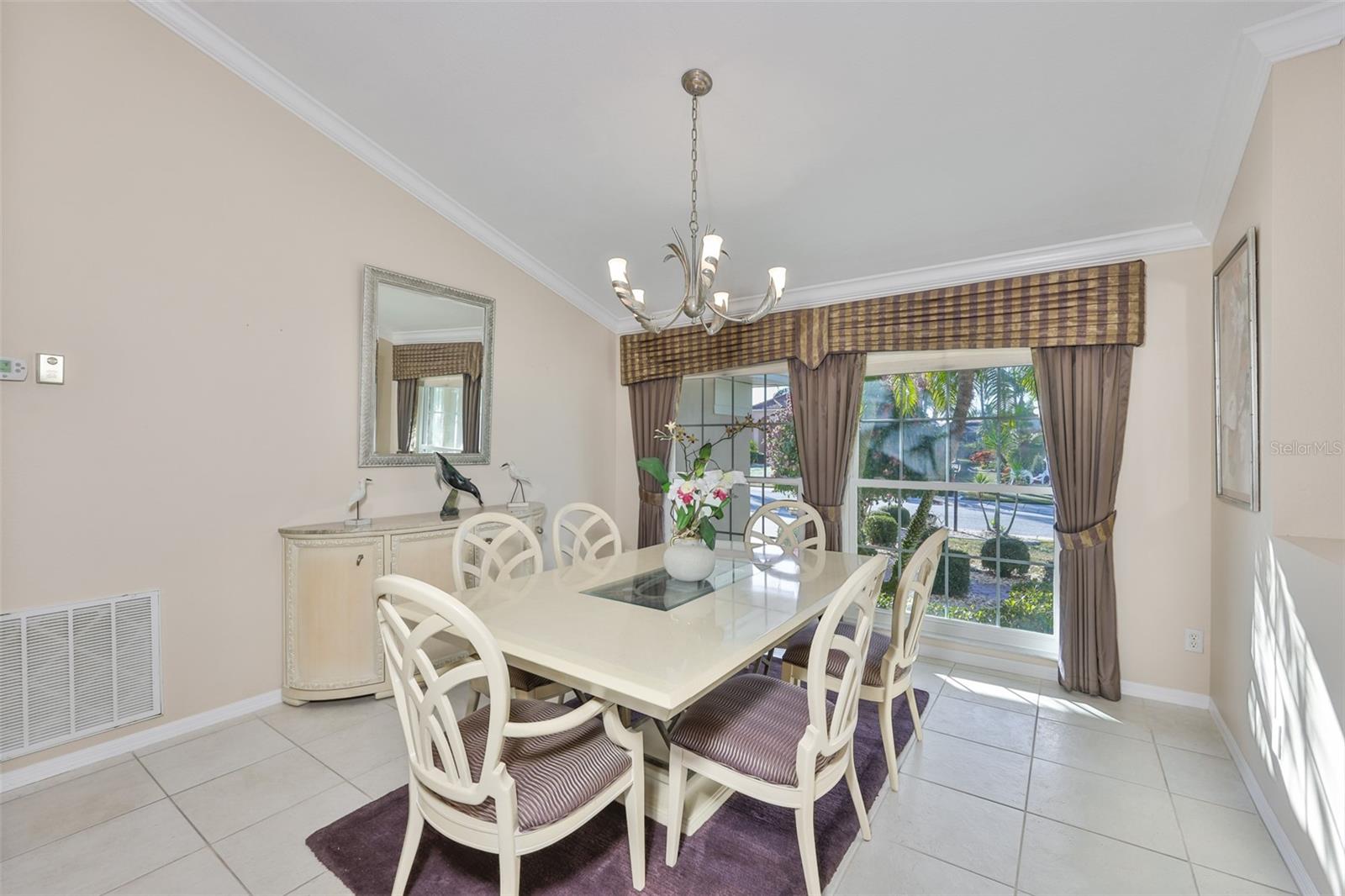 Dining, Large Window for Plenty of Natural Light