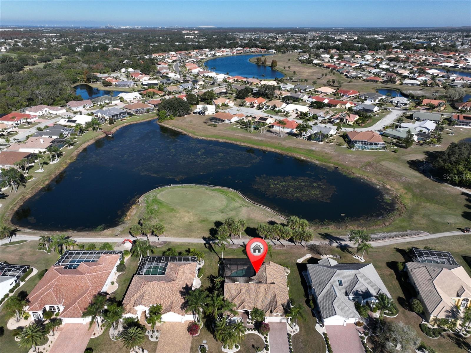 Aerial Front South/West Exposure, Renaissance Golf Course 12th Hole