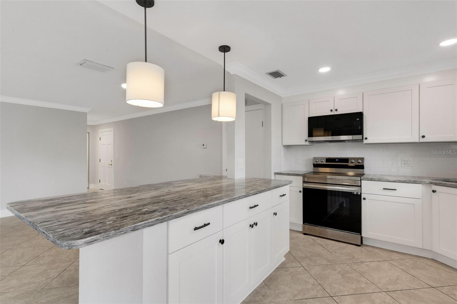 Kitchen Island with Storage under