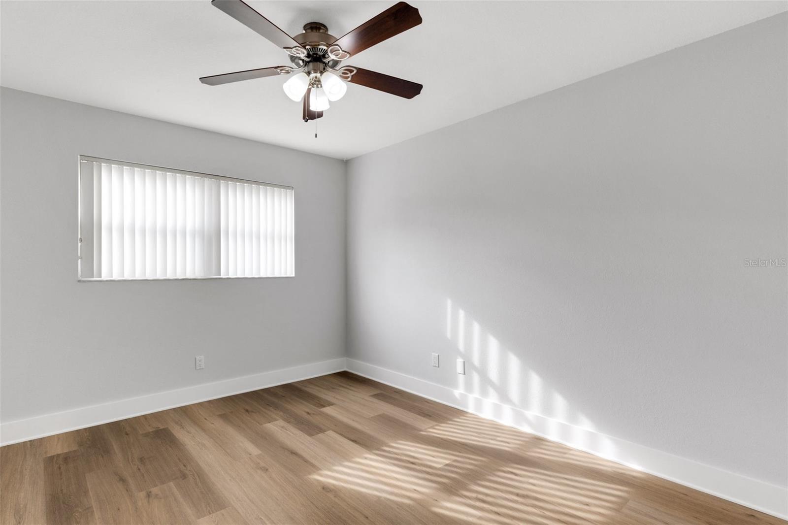 Second Bedroom with New Flooring