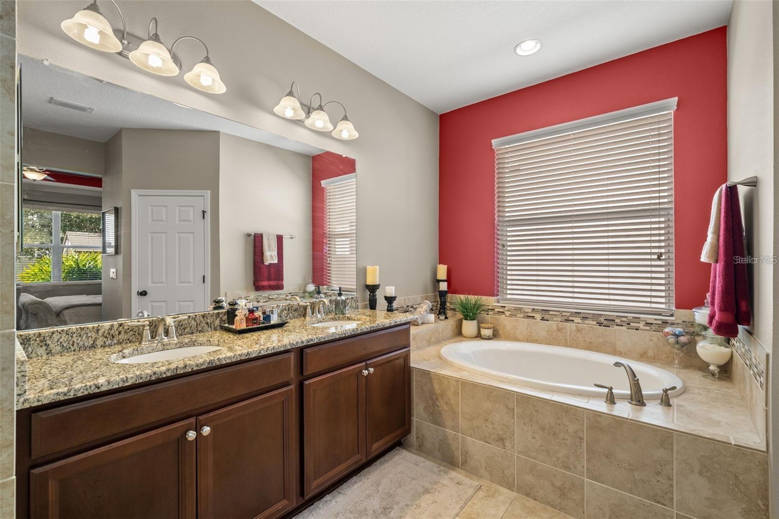 Master bathroom/ tub