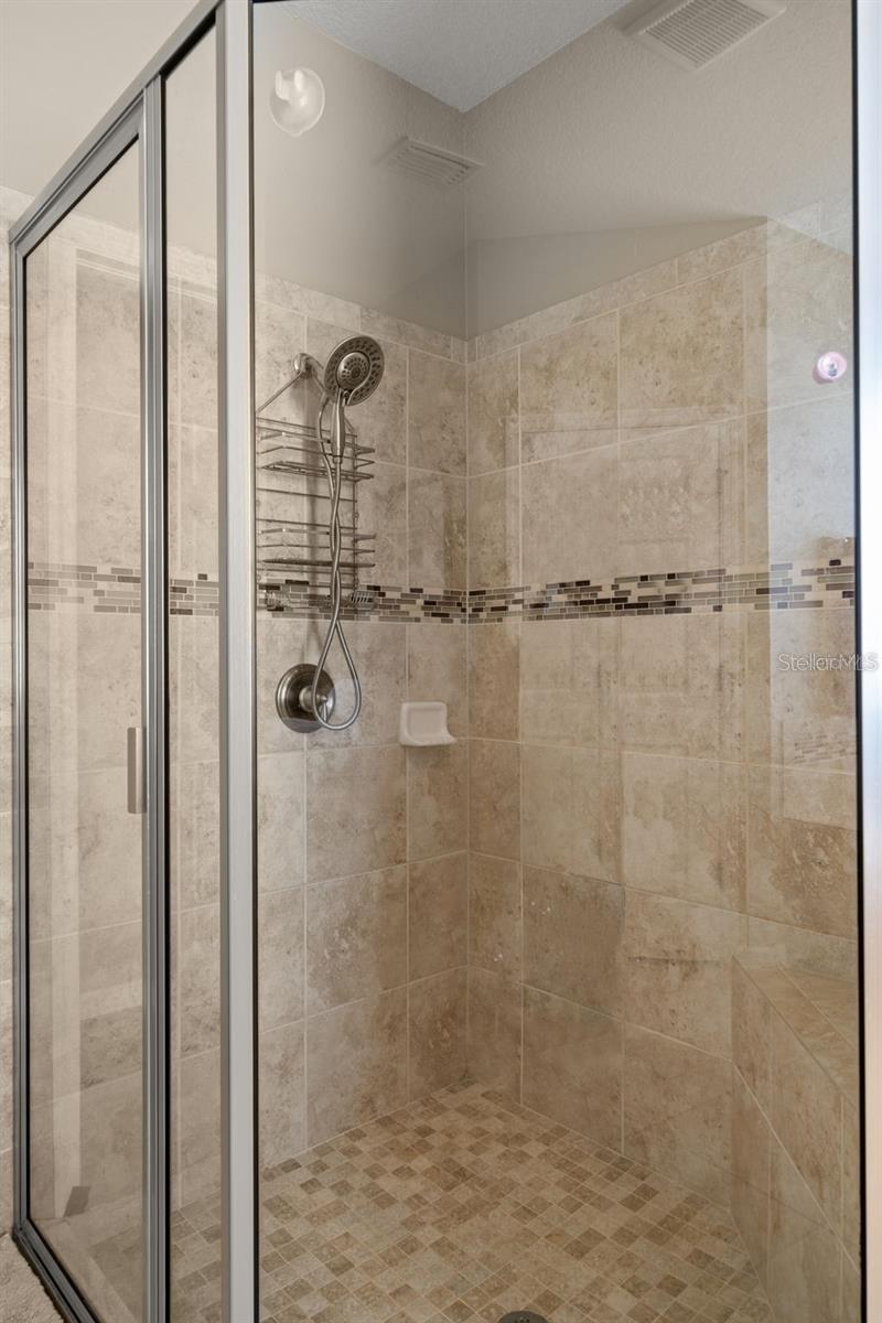 Master bathroom shower