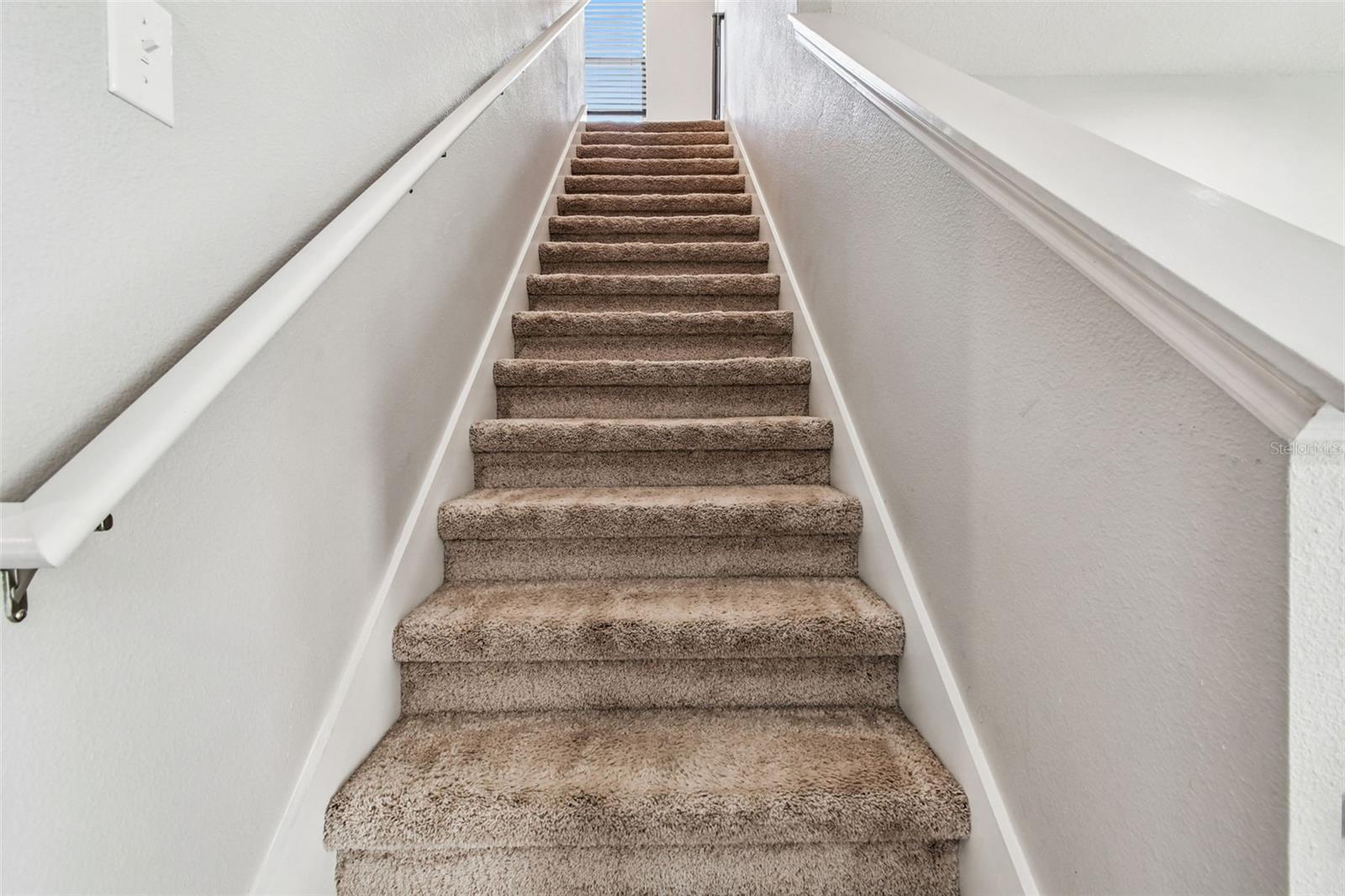 Stairs to second floor