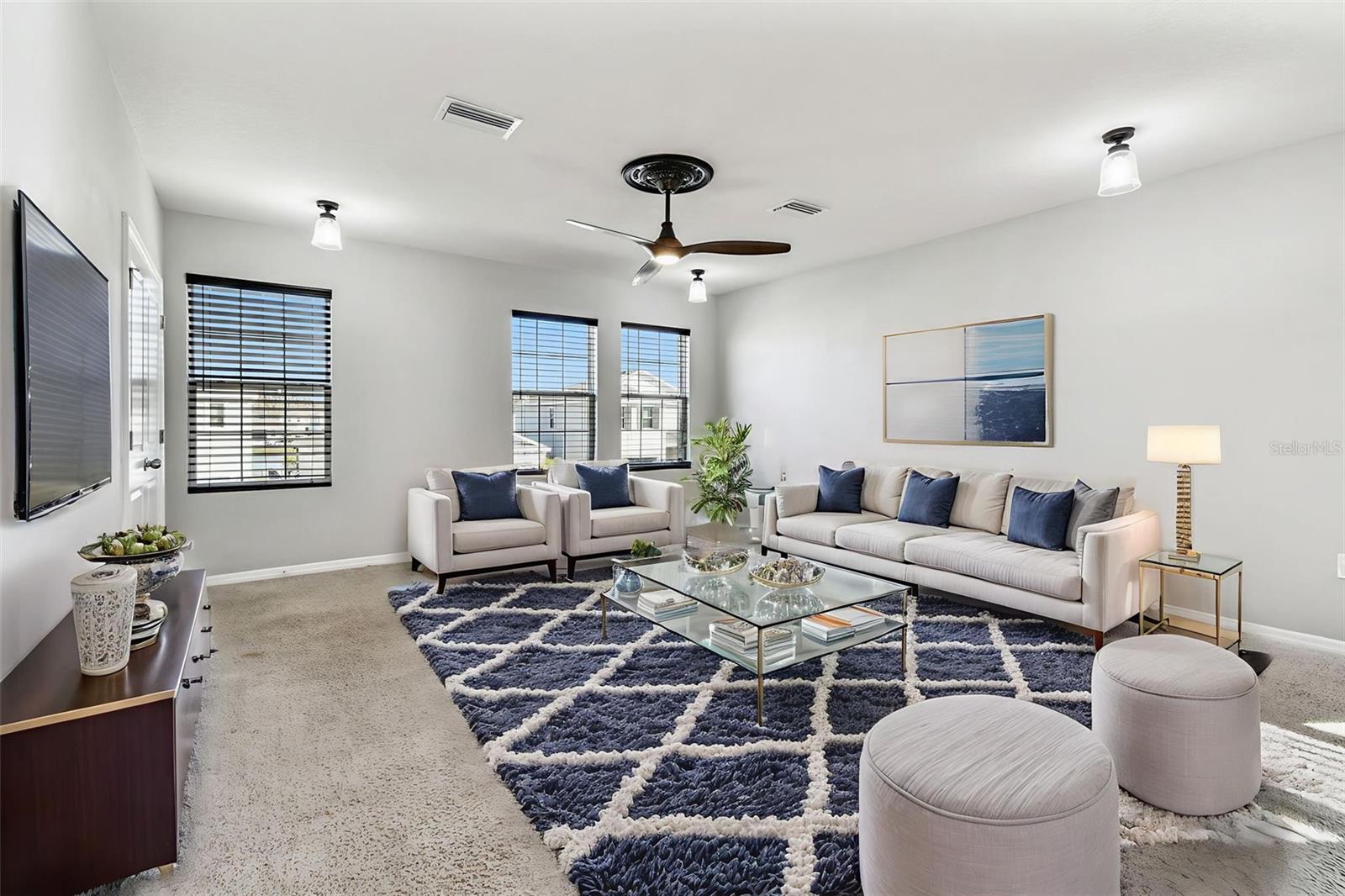 Loft - digitally staged