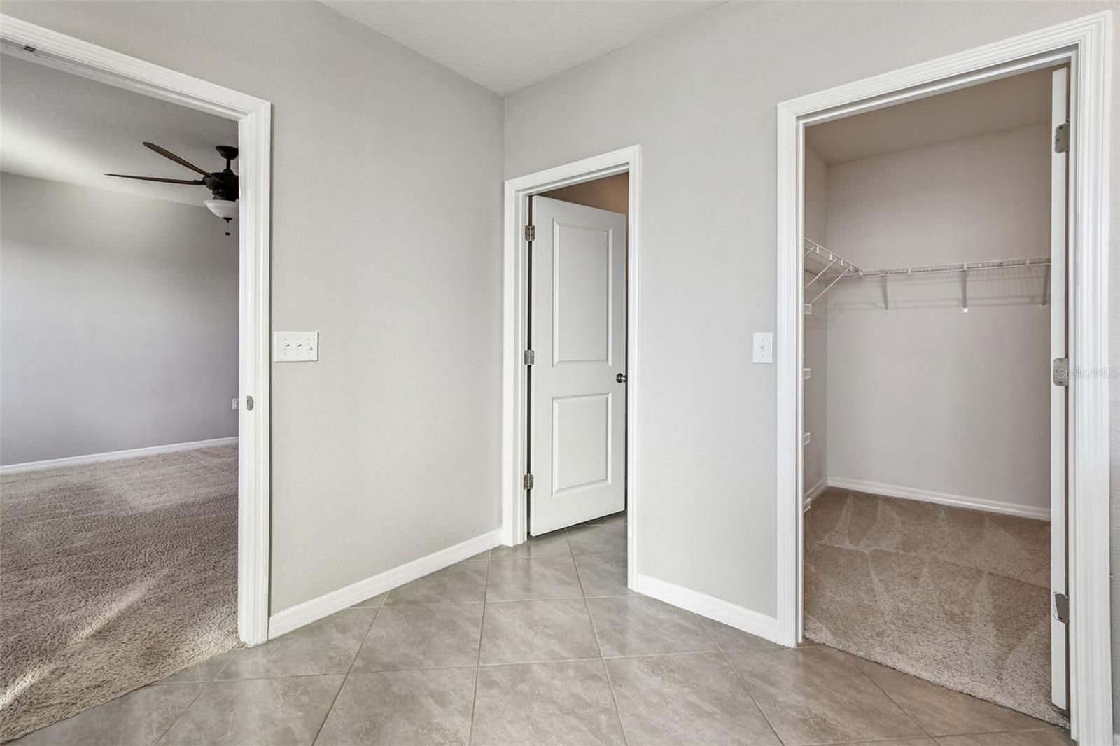 En-suite with second walk-in closet