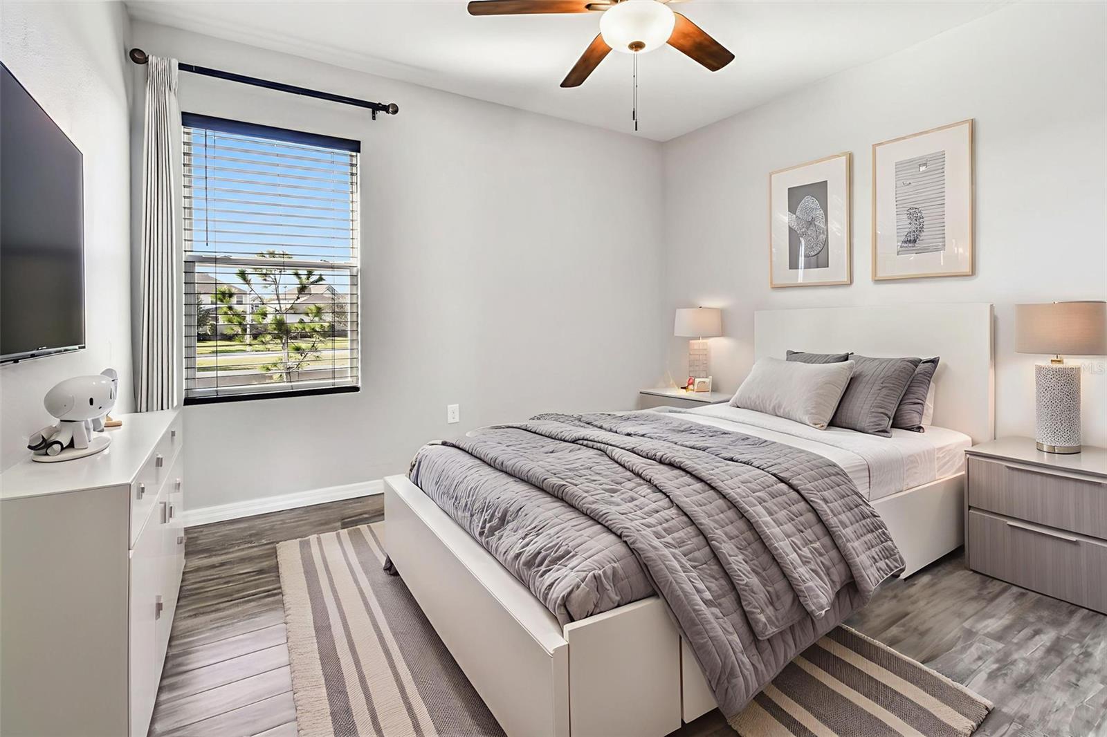 Third bedroom- digitally staged