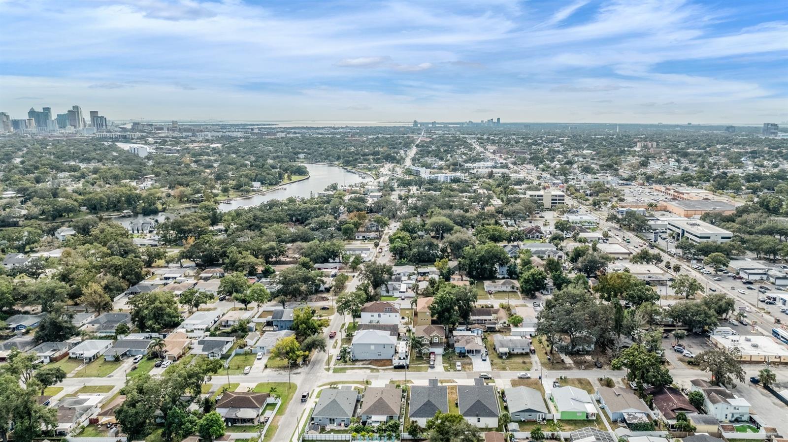 1 block from the Hillsborough River