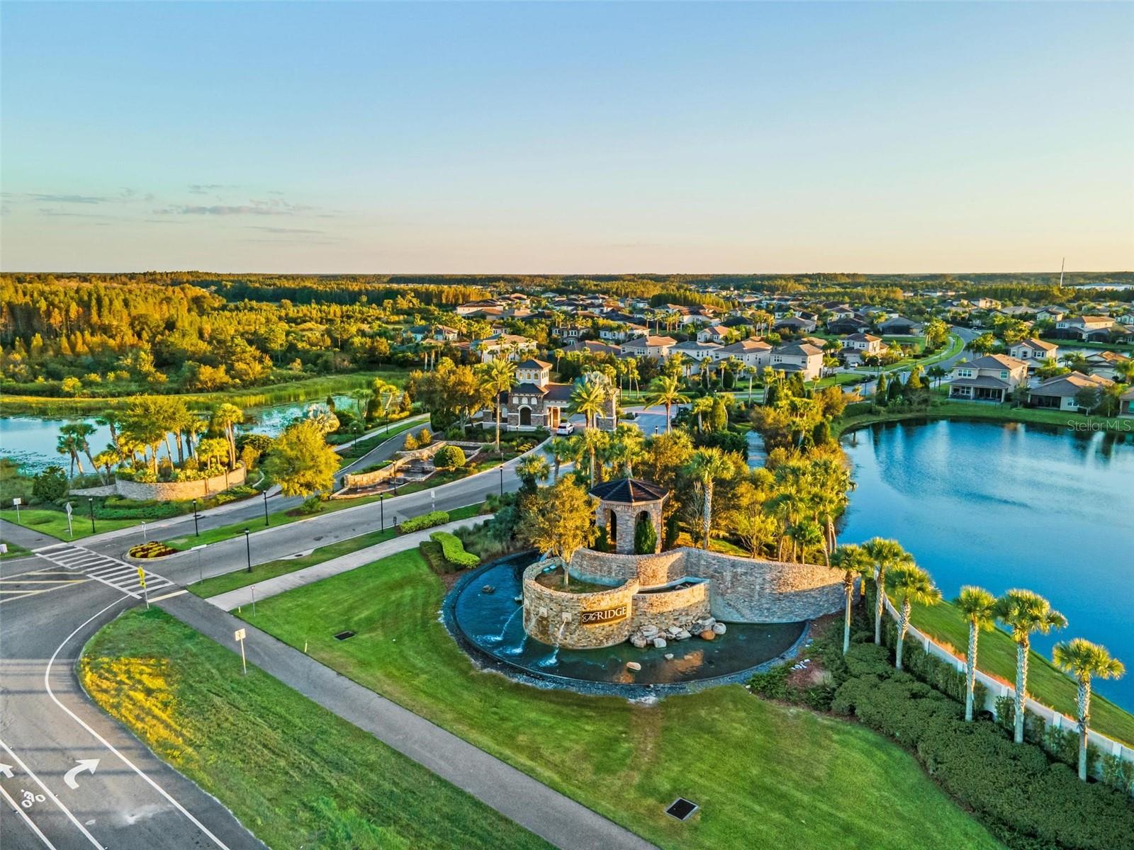 Beautiful Community Entrance