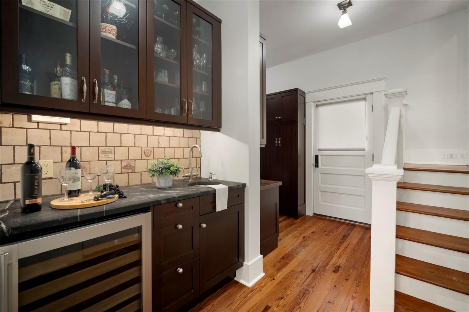 ROCKIN' BUTLER'S PANTRY WITH BACK STAIRS