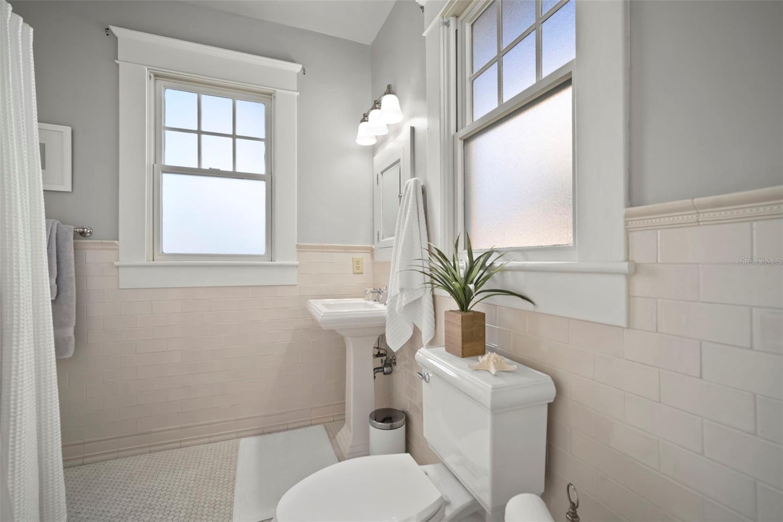 RETRO INSPIRED RENOVATED BATHS