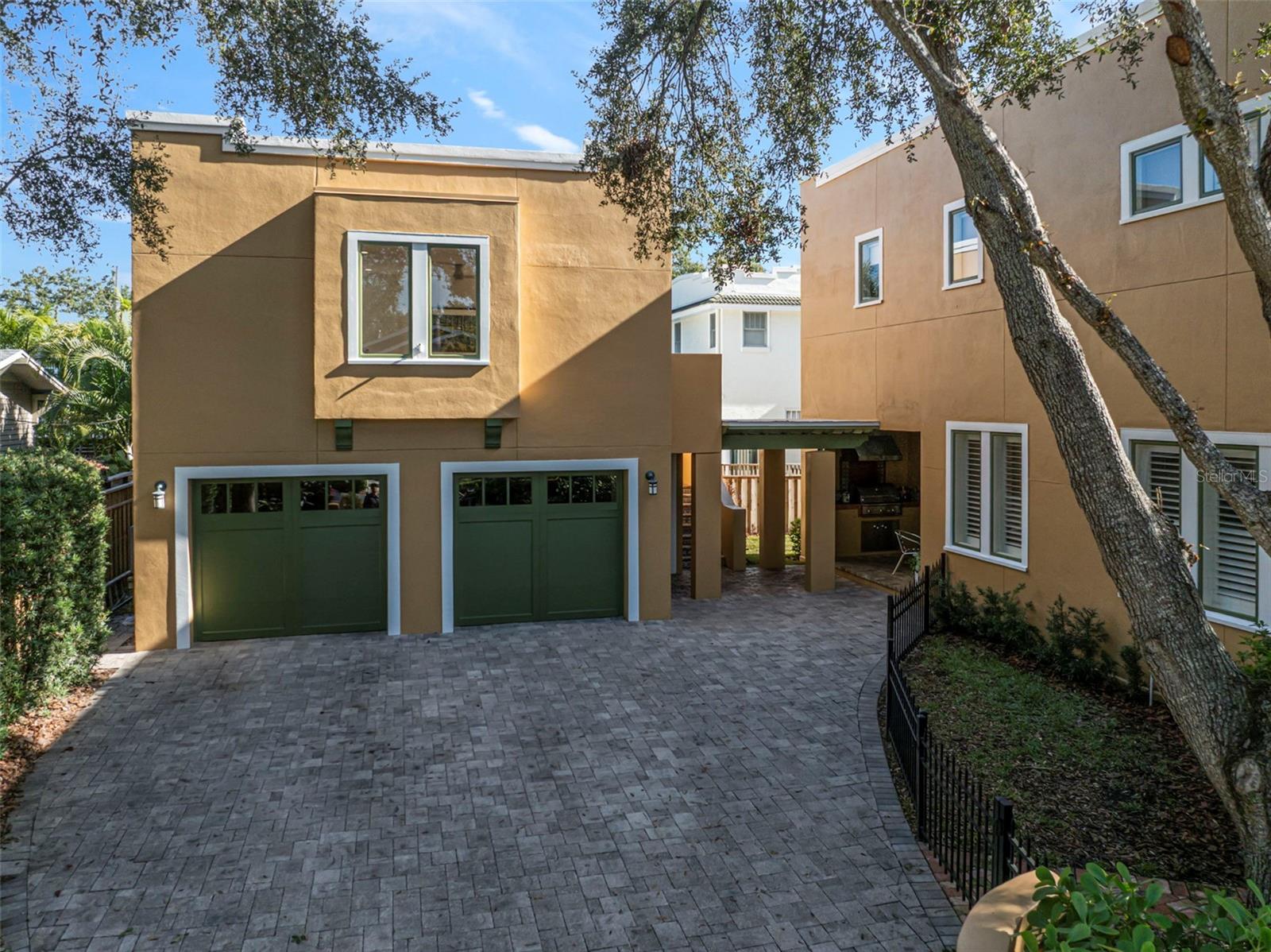 PRIVATE ACCESS TO LARGE TWO CAR GARAGE