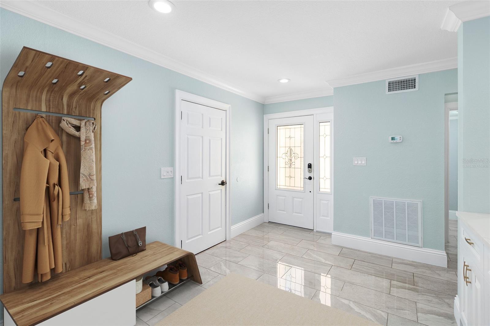 Foyer is large and inviting! Virtually Staged