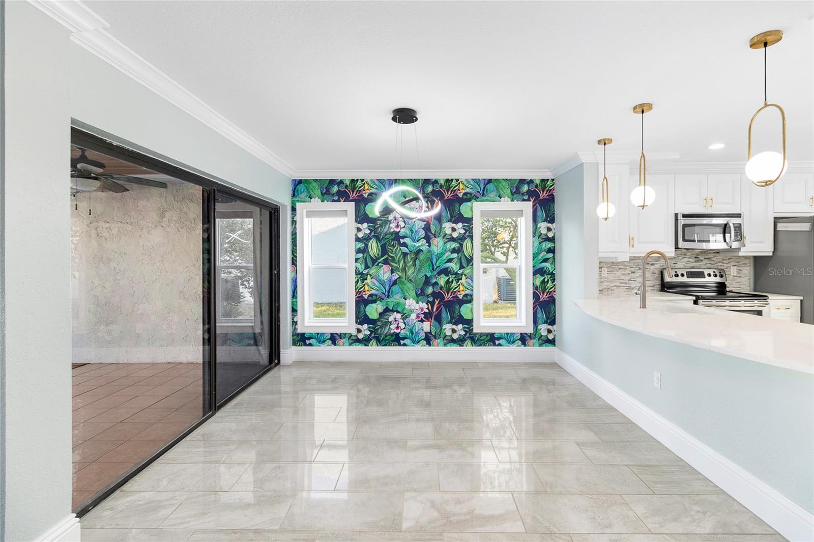 Spacious formal dining, open for full entertaining!