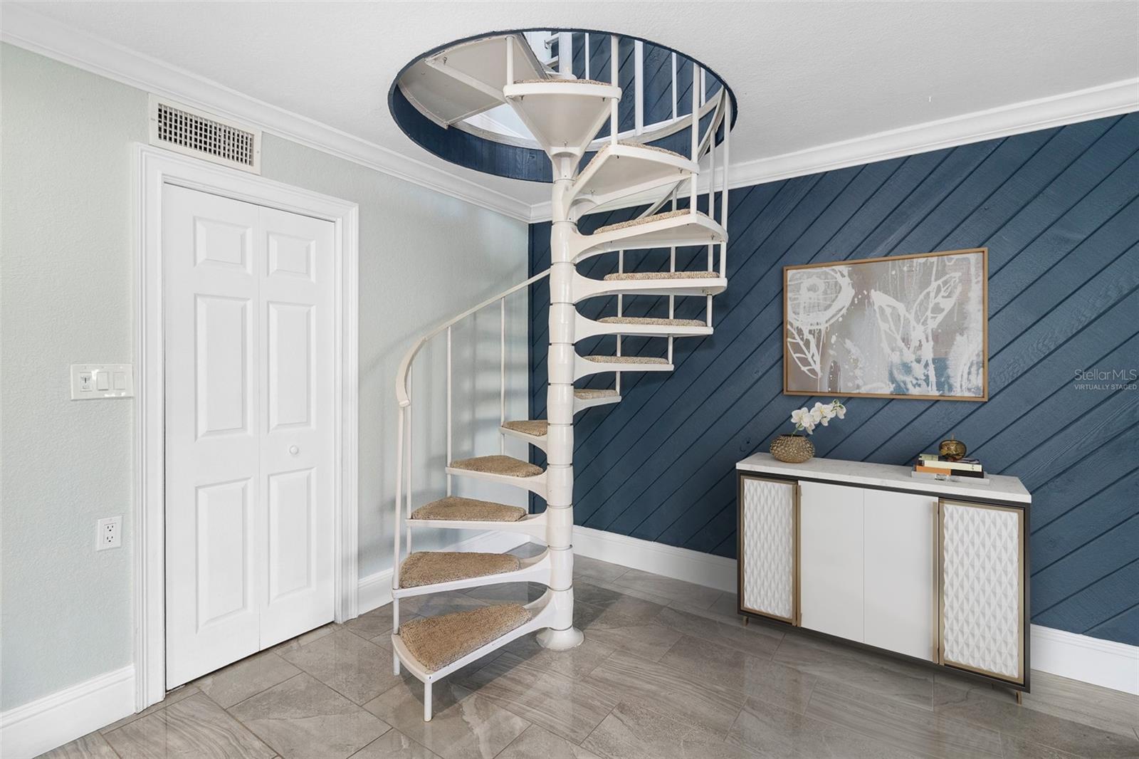 Going UP? Virtually Staged