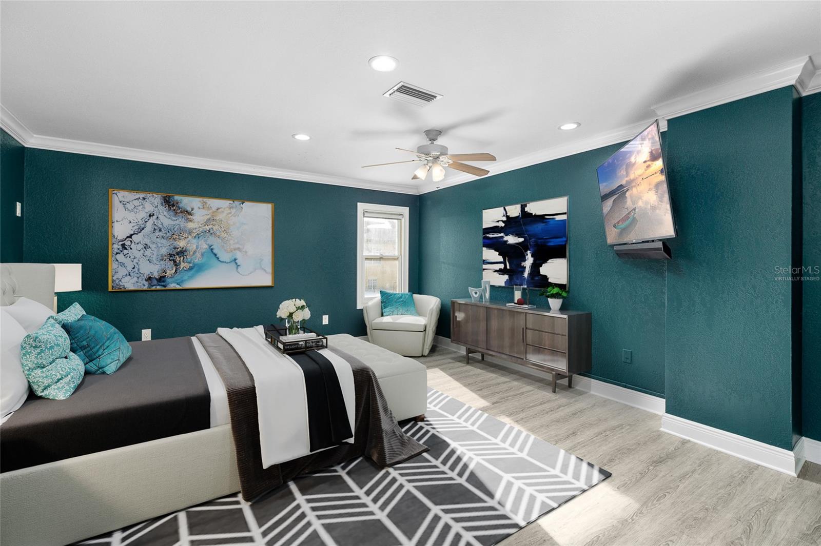 Owners suite for perfect serenity! Virtually Staged