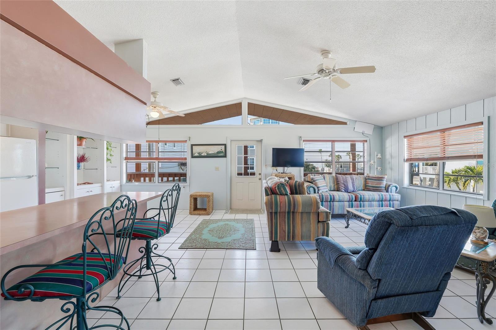 Open and airy layout.